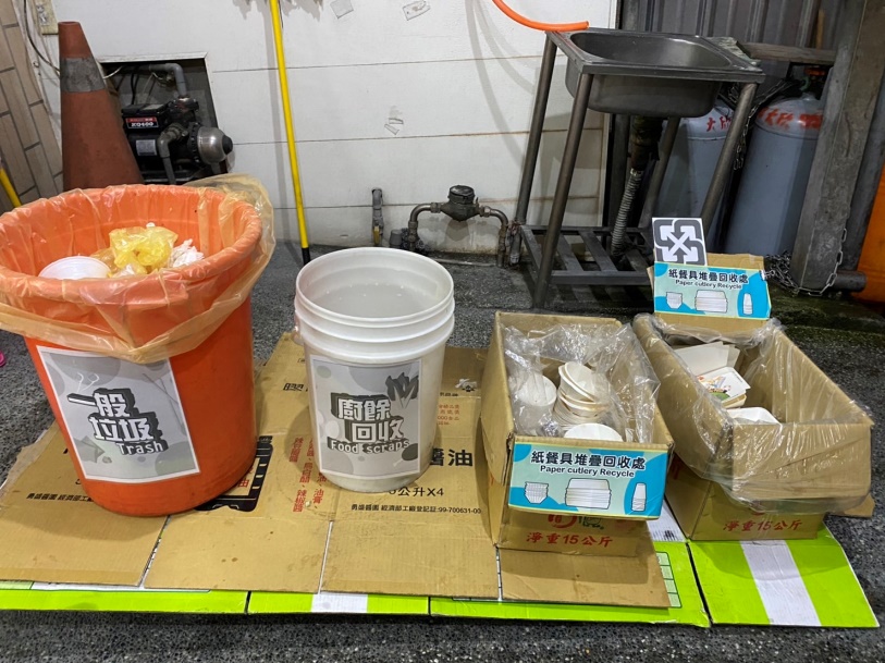 紙餐具回收設施