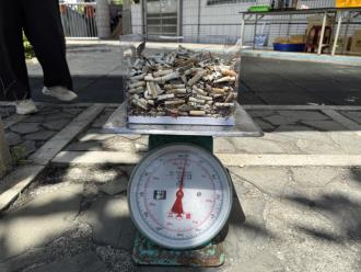 圖5.羅東鎮北成里菸蒂不落地社區行動成果