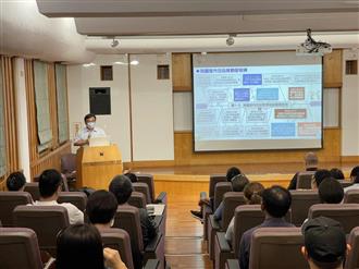圖1、今日特邀明志科技大學洪明瑞老師蒞臨宣講