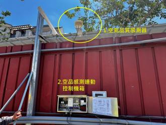 設置空氣品質感測器即時監測工地揚塵濃度