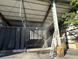 圖3.倘偵測數值超標時，將自動啟動灑水