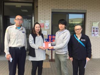 本局人員與院內役男的合照