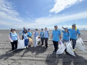 經濟部水利署第一河川分署一同守護美麗的海岸線與海洋環境