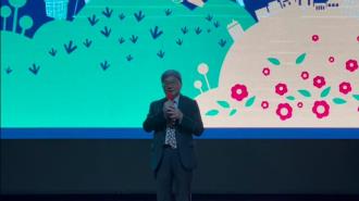 環境部常務次長沈志修於宜蘭縣清潔隊員節勉勵慰問本縣清潔隊員