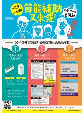 宜蘭家戶家電汰舊換新最後一波補助DM