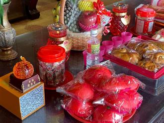 圖4、以物代金（以供品祭拜替代焚燒紙錢）