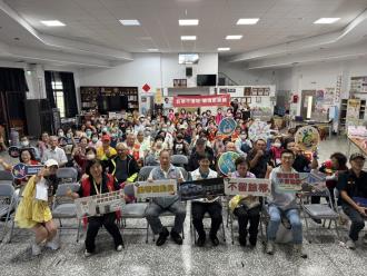 圖1.羅東鎮北成里菸蒂不落地社區行動說明會大合照