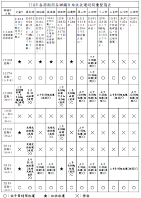 114春節垃圾收運時間彙整表_1141224_最終版1