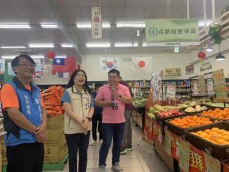 2.喜互惠生鮮超市廖文聰經理現場致詞