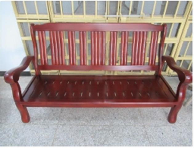 沙發椅(實木、3人)