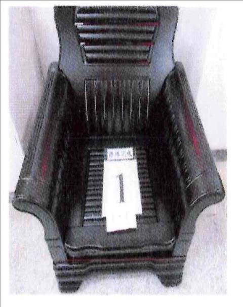 1人沙發椅(實木)