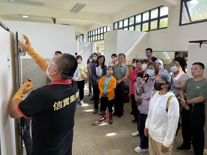 圖片說明：8.清掃學習活動