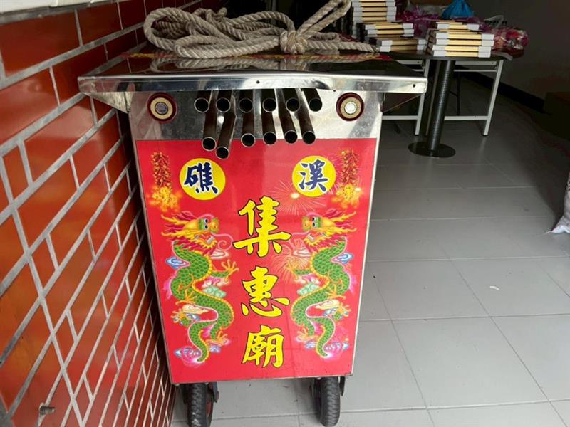 圖5 採用瓦斯禮炮機（礁溪集惠廟）