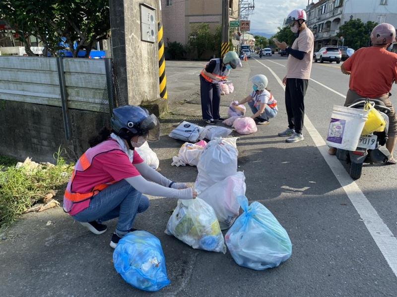 執行垃圾分類查核作業，落實資源回收與垃圾減量。