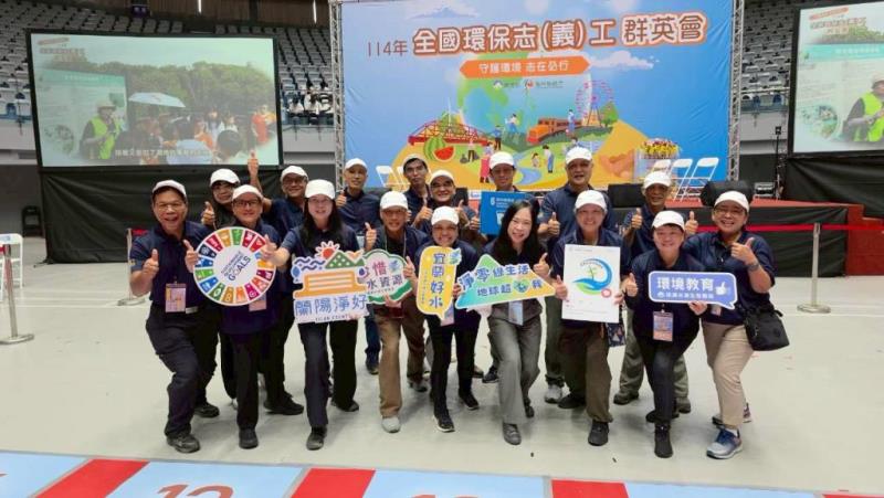 圖片說明：環保金頭腦代表隊伍