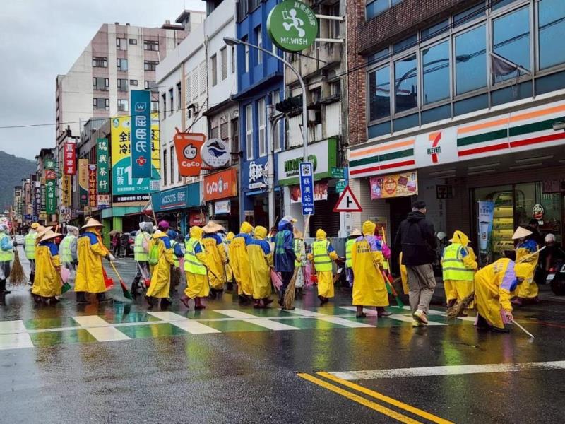 圖片說明：圖3.蘇澳環保志工年終打掃除出動