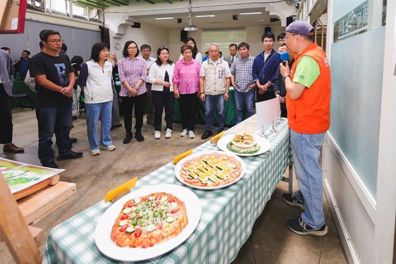 圖5 遊程每人碳排放量約10 kgCO2e低碳餐食展示