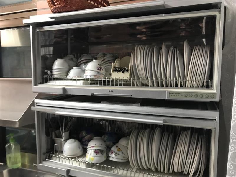 圖5. 採用環保餐具（碧霞宮）
