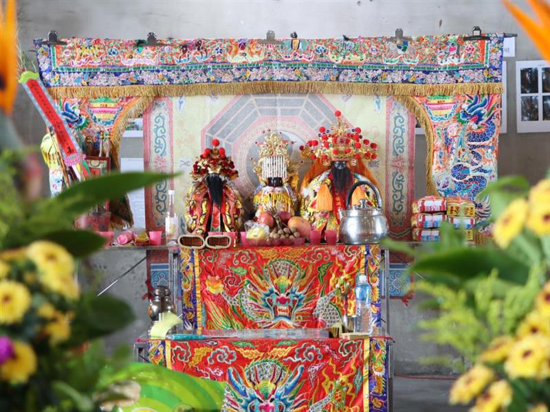 恭請南方澳南天宮媽祖、宜蘭城隍廟城隍爺及羅東城隍廟城隍爺聖駕蒞臨坐鎮淨爐儀式