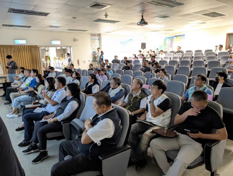 圖片說明：利澤焚化廠ROT原廠升級整建公聽會