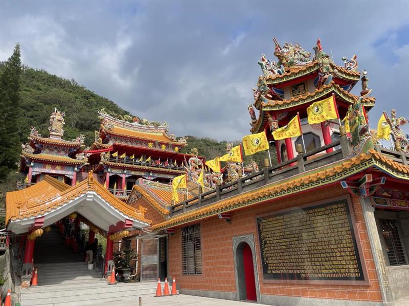 圖1、大里天公廟響應環保祭祀推廣