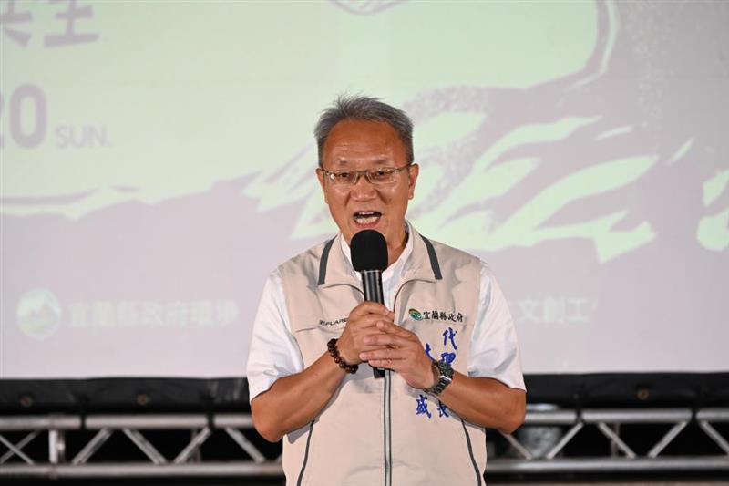 圖2：代理縣長林茂盛致詞