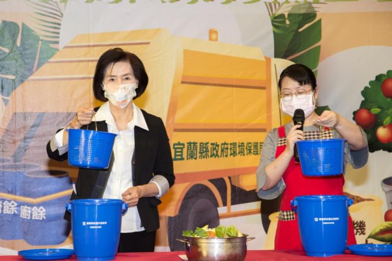 圖片說明：廚餘瀝水