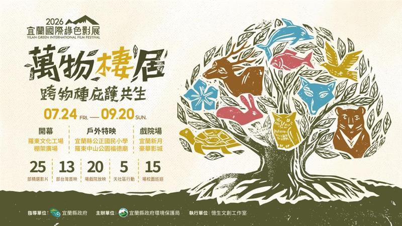 圖4：2026第16屆宜蘭國際綠色影展海報